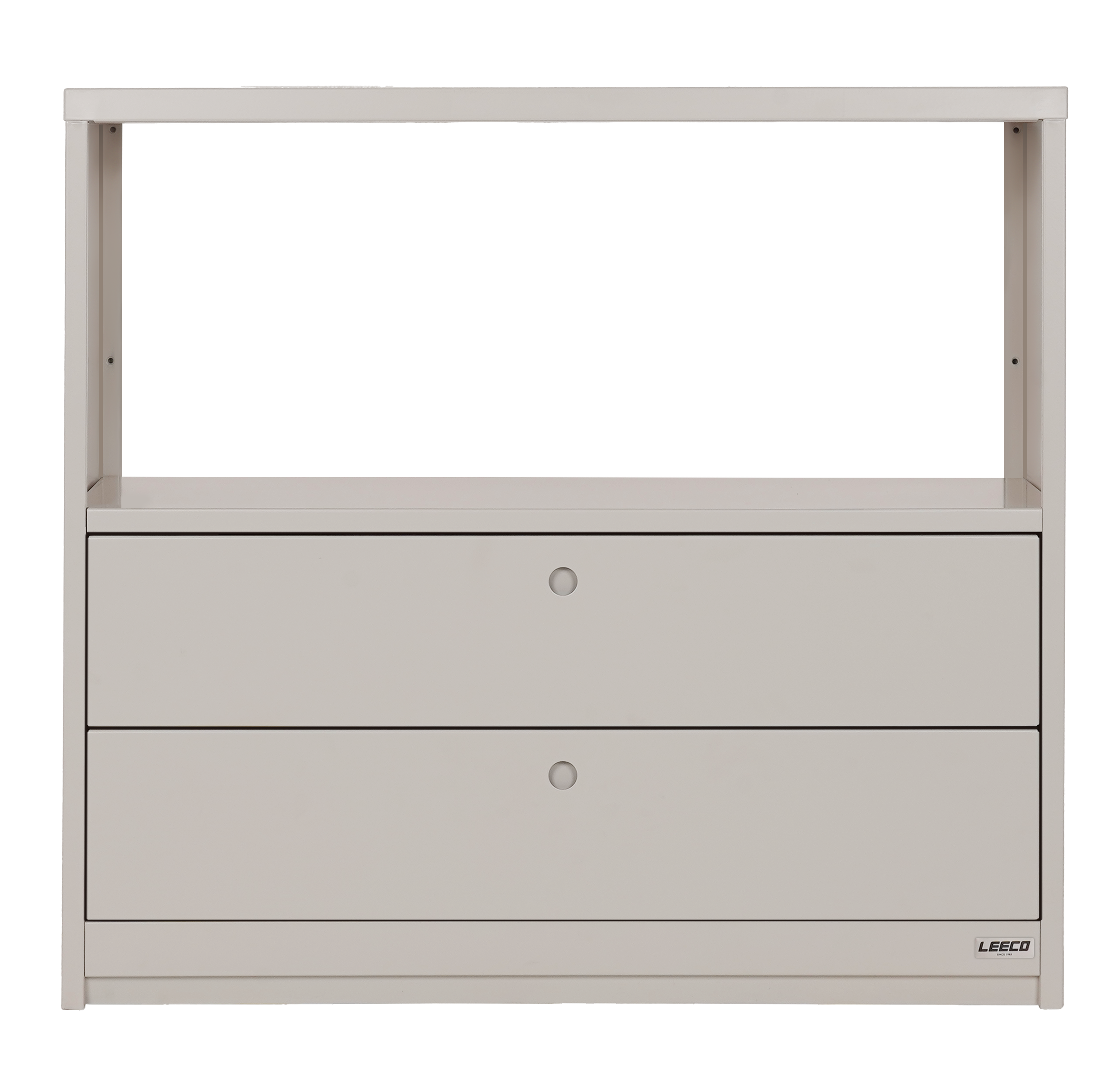 ตู้ชั้นวางทรงเตี้ย LEECO 90 ซม. LC01-B MARBLE WHITE_1
